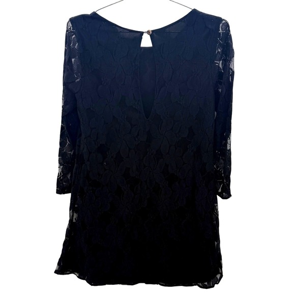 Show Me Your MuMu Dresses & Skirts - Vintage‎ Show Me Your Mumu Small Lace Mini Dress Black Witchy Whimsigoth Fairy